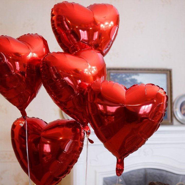 Фольгированный шар "Сердце" в Брянске