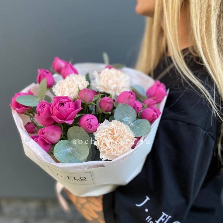 Букет с мисти бабблс №2 в Брянске