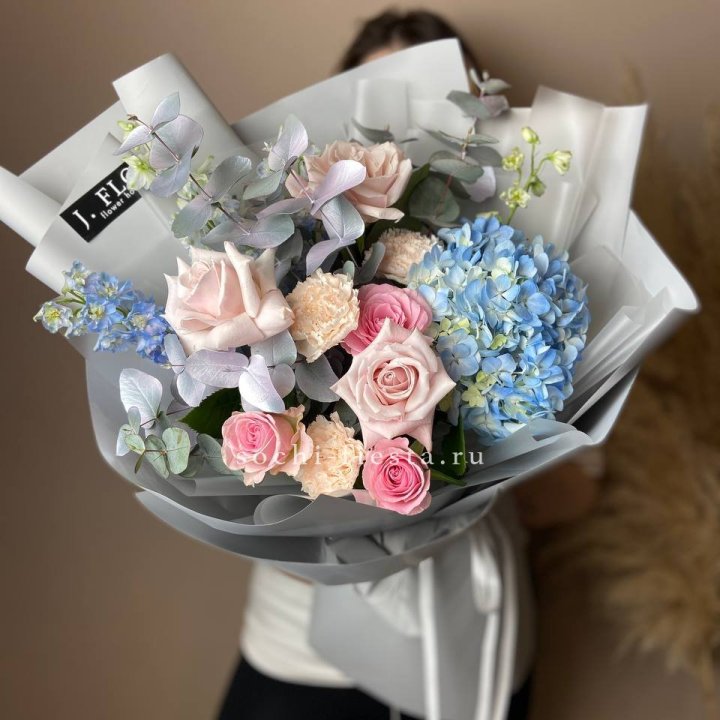 Букет с гортензией № 4 в Брянске