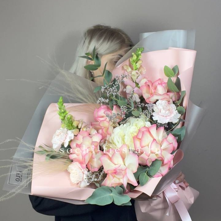  Букет  "Закат для неё" в Брянске