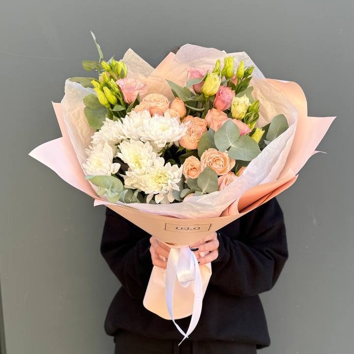 Букет "Персиковая нежность" в Брянске