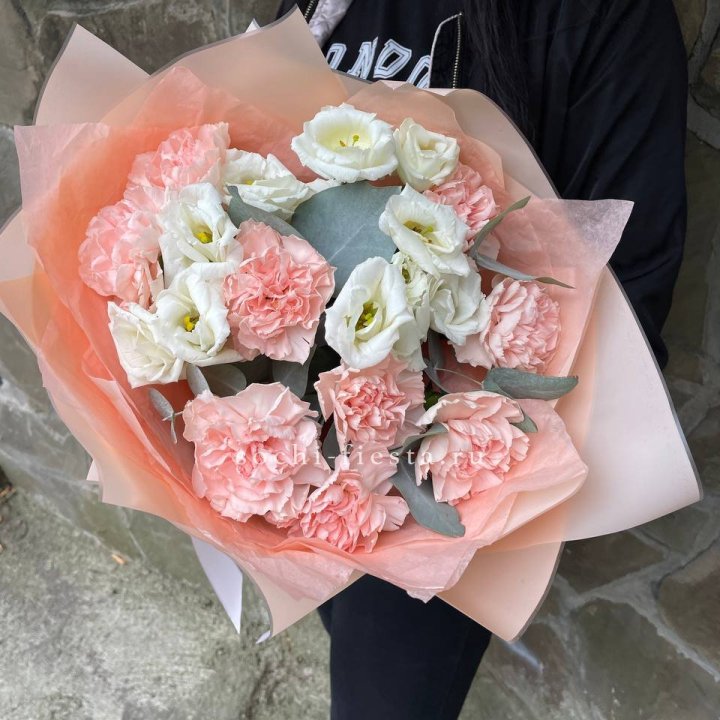  Букет диантусов "Пич" в Брянске