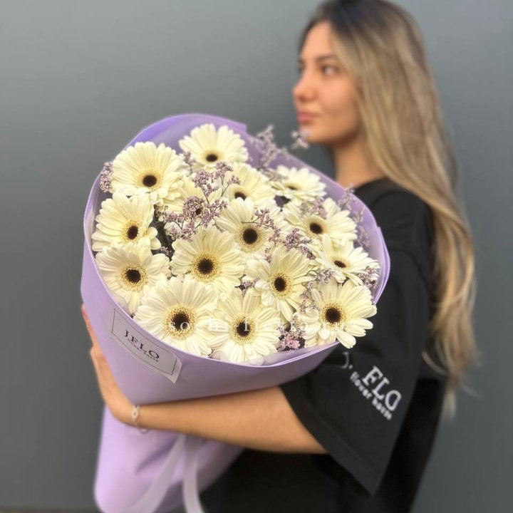 Букет голландских гербер "Лавандер" в Брянске
