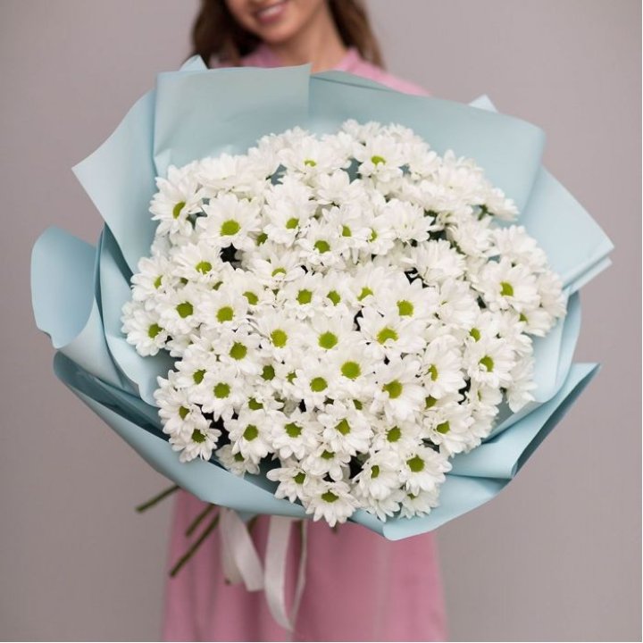  Букет хризантем "Бон-бон" в Брянске