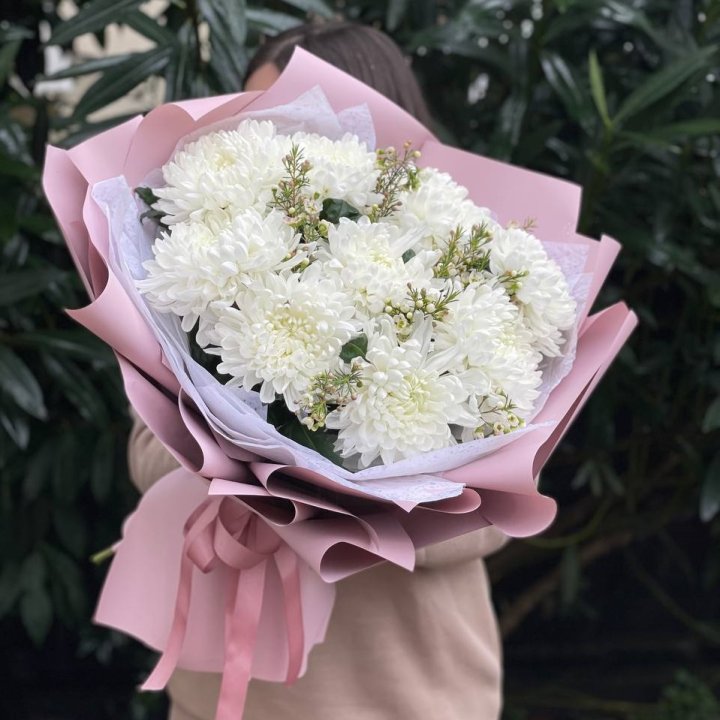 Букет хризантем №1 в Брянске