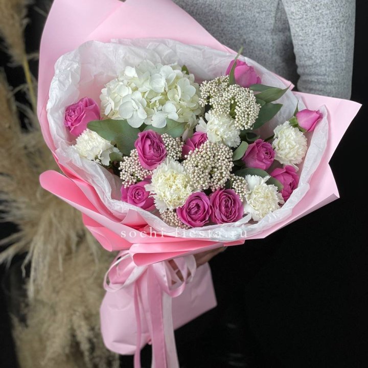 Букет с мисти бабблс №1 в Брянске