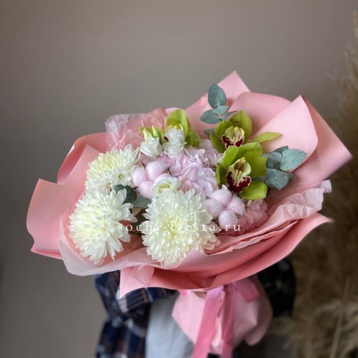  Букет с орхидеями "Вита" в Брянске