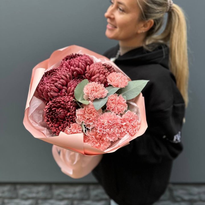 Дуо диантусы и бигуди в Брянске