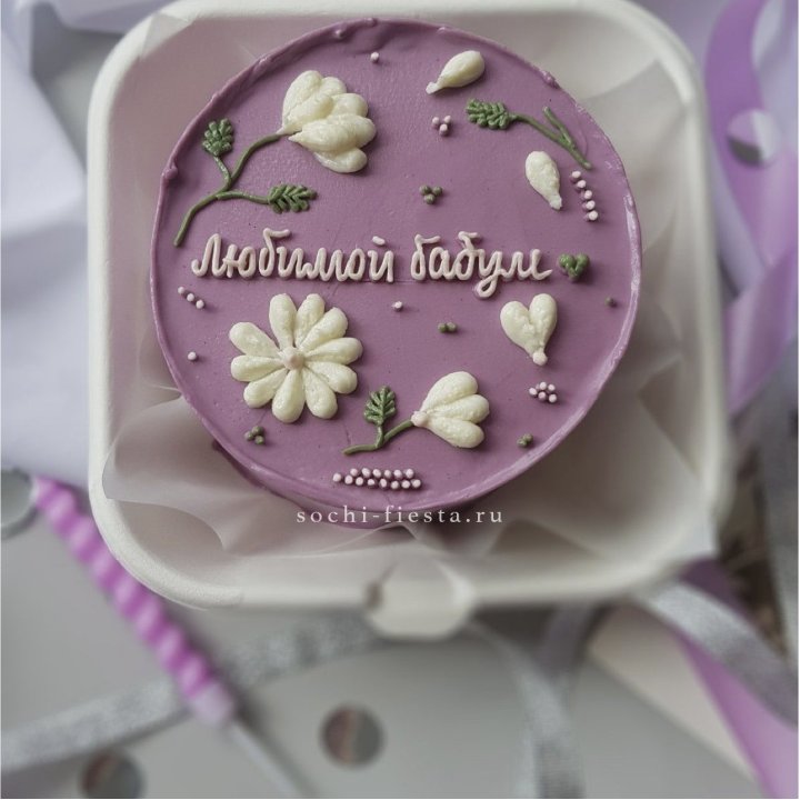 Бенто-торт "Любимой бабуле" в Брянске