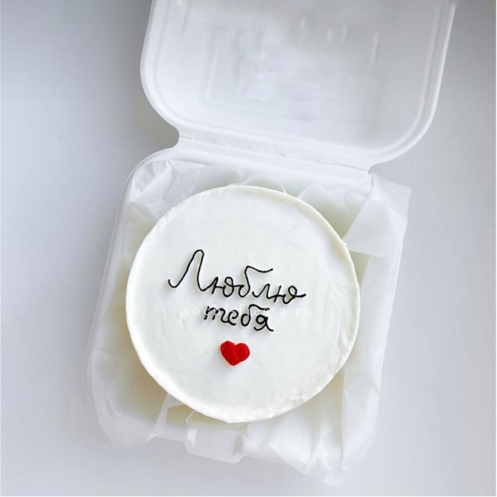 Бенто-торт "Люблю Тебя"  в Брянске