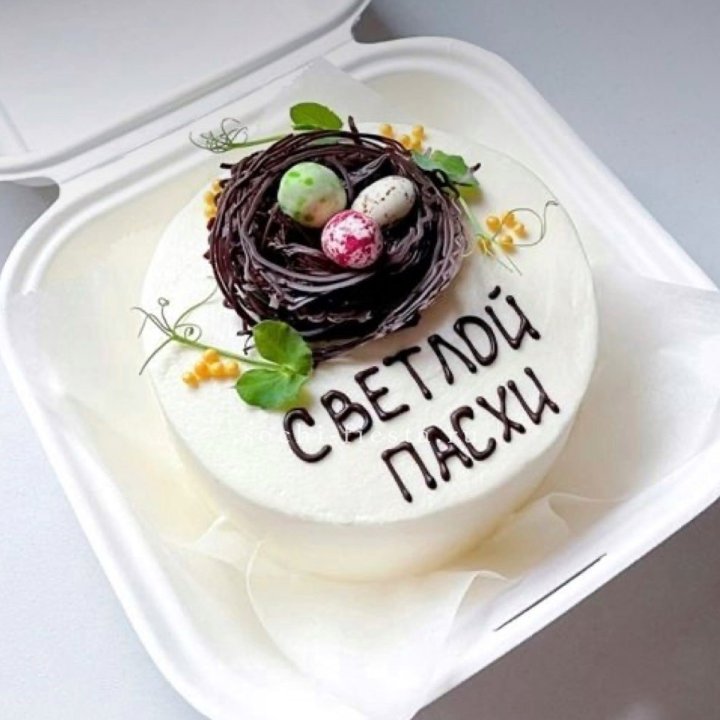 Бенто-торт "Светлой Пасхи" 1 в Брянске
