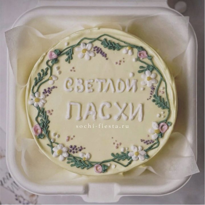 Бенто-торт "Светлой Пасхи" 2 в Брянске