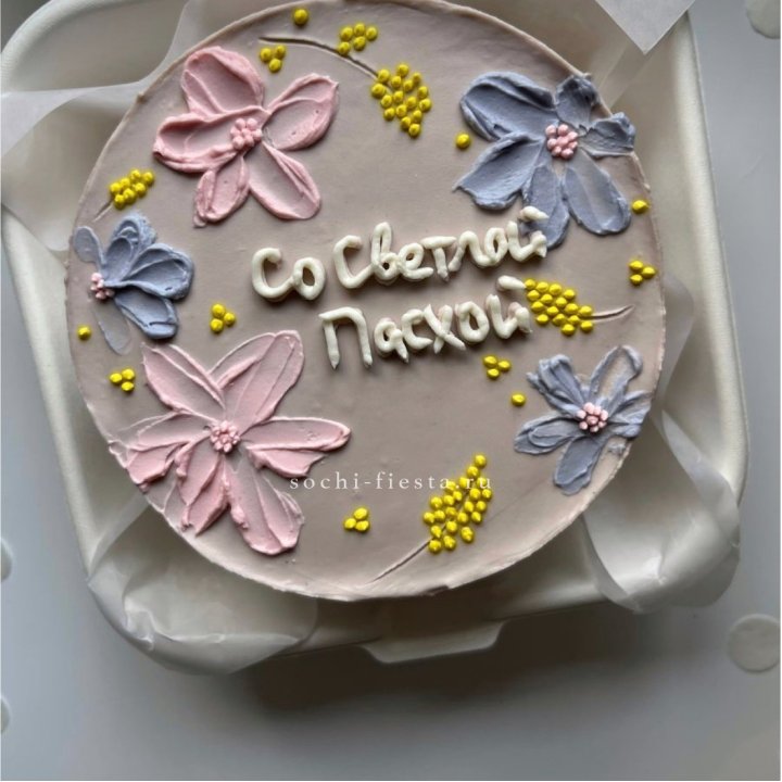 Бенто-торт "Светлой Пасхи" 3 в Брянске