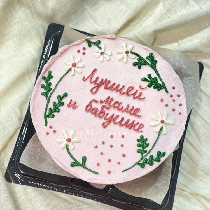 Бенто-торт "Лучшей маме и бабушке"  в Брянске