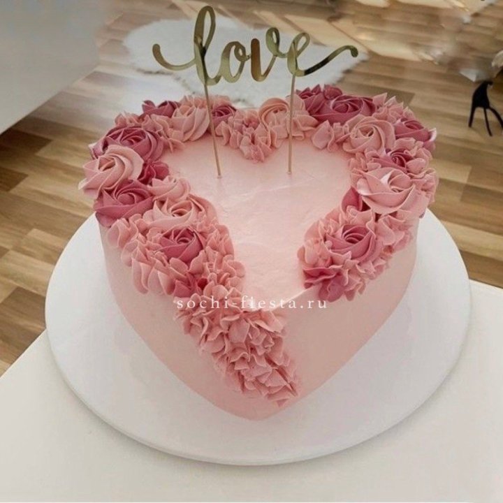 Торт "Сердце" 10 в Брянске