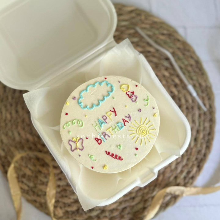 Бенто-торт "С днем рождения!"  в Брянске