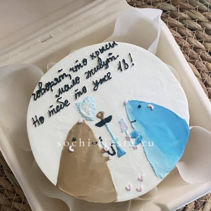 Бенто-торт "Крысы"  в Брянске