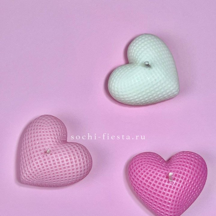 Набор свеч сердец в Брянске