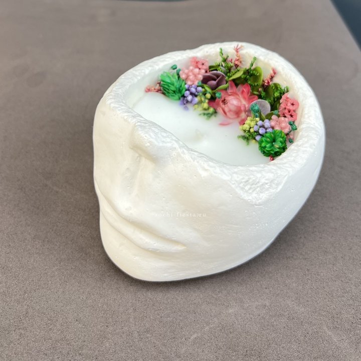 Свеча ароматическая в гипсе  в Брянске