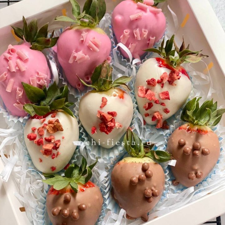 Клубника в шоколаде 9 ягод в Брянске