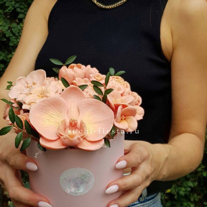 Шоколадный букет Орхидей в Брянске