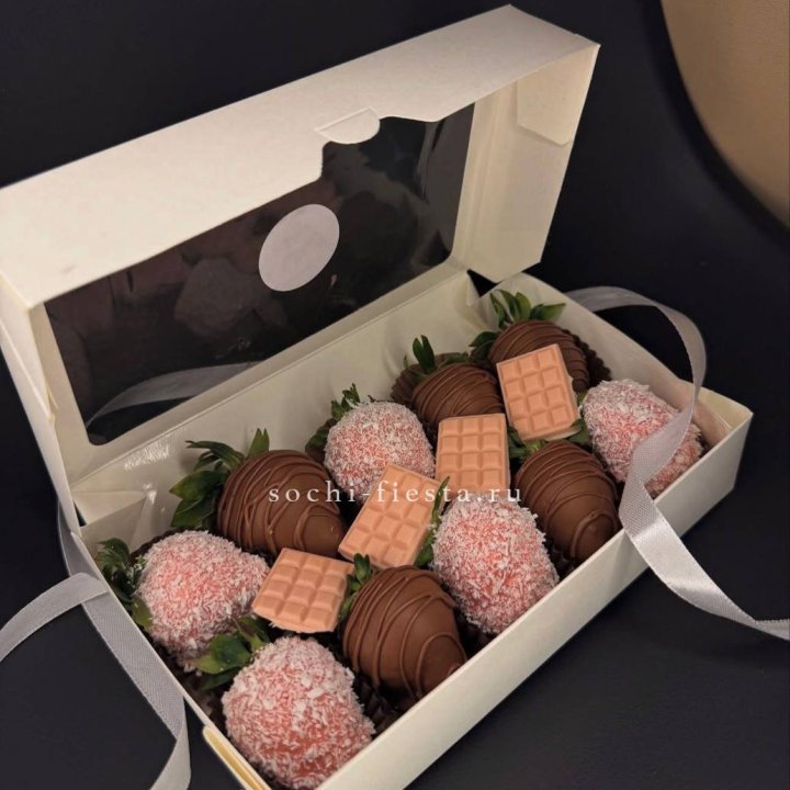 Клубника в шоколаде 10 ягод №2 в Брянске