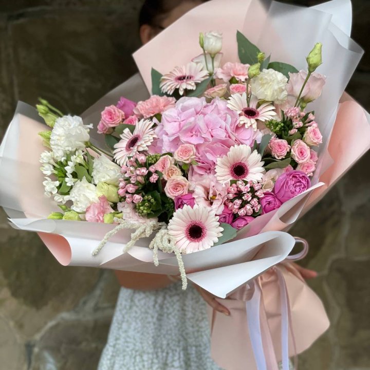 Авторский букет Пич в Брянске