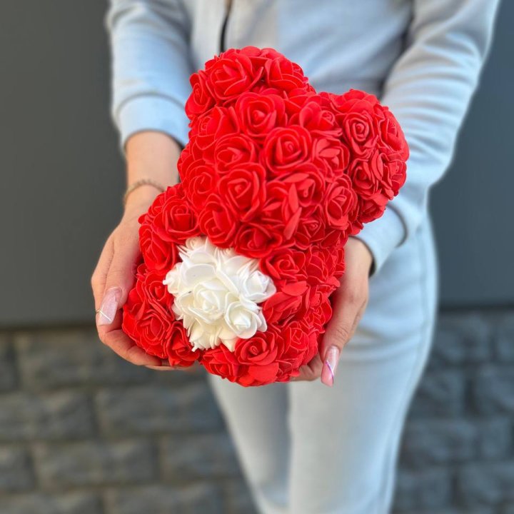 Медведь с белым сердцем в Брянске