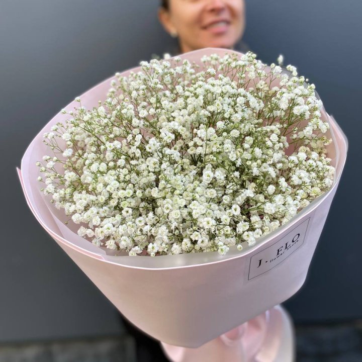 11 белых гипсофил в фоамиране в Брянске