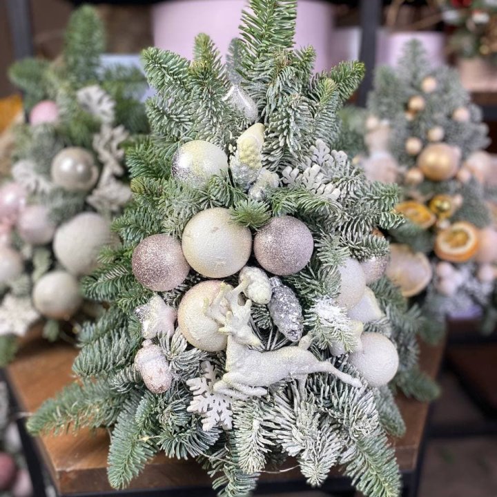 Ёлочка "Хепи крисмас" в Брянске