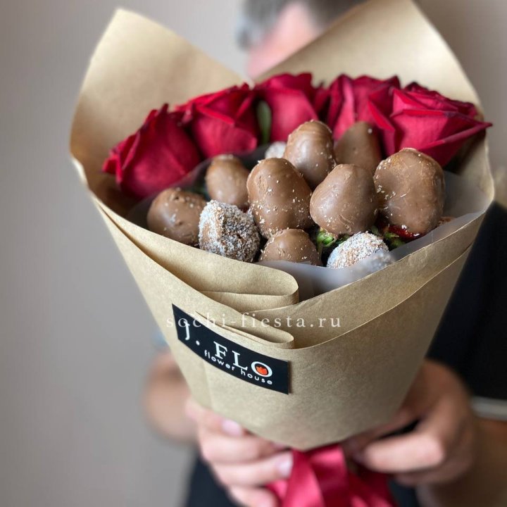 "Тандем с шоколадной клубникой" в Брянске