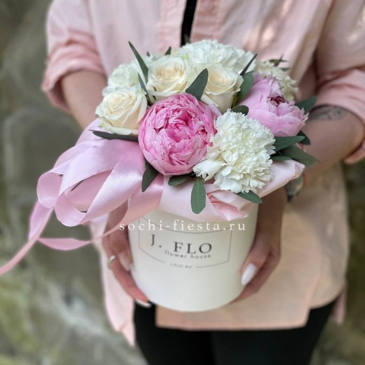 Цветочный бокс мини №2 в Брянске