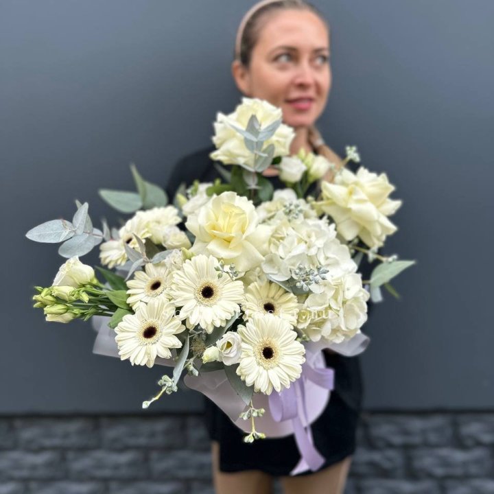 Цветочный бокс "Лавандовый сон" в Брянске