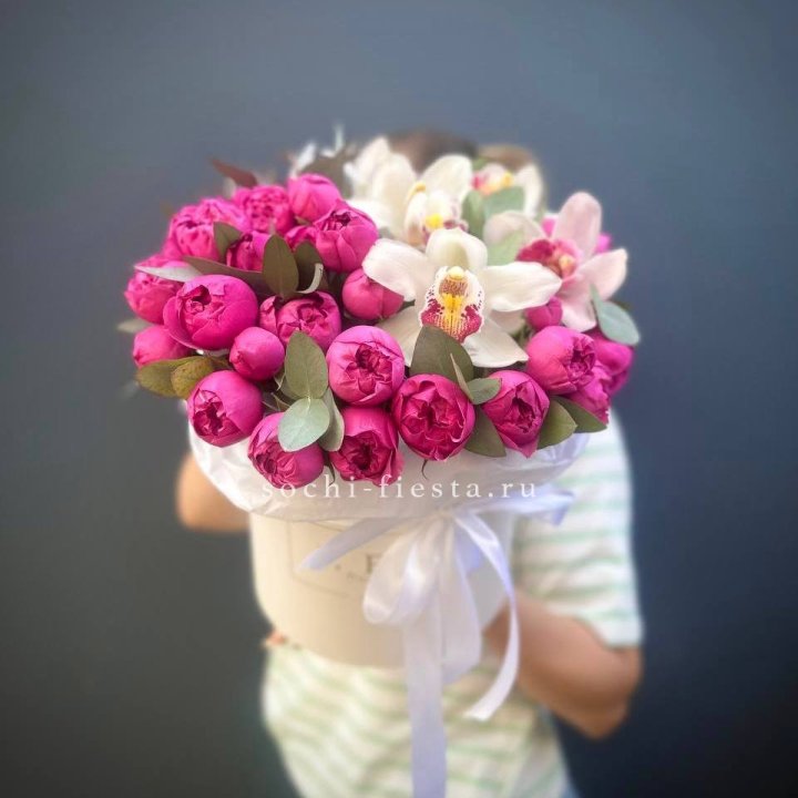 Бокс дуо мисти и орхидеи в Брянске