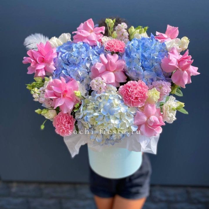 Коробка с цветами "Лемия" в Брянске