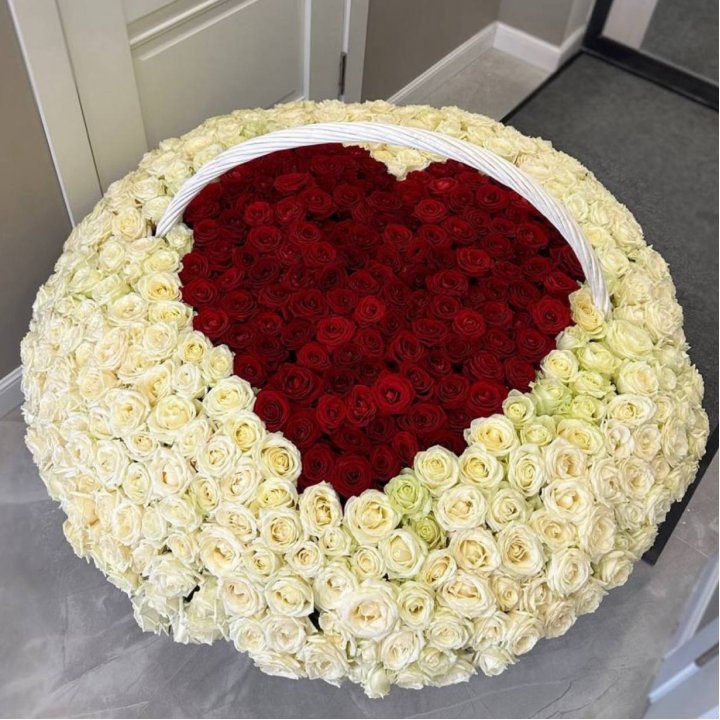 501 роза сердце в Брянске