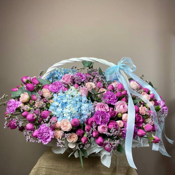 Авторская корзина "Лавандерия" в Брянске