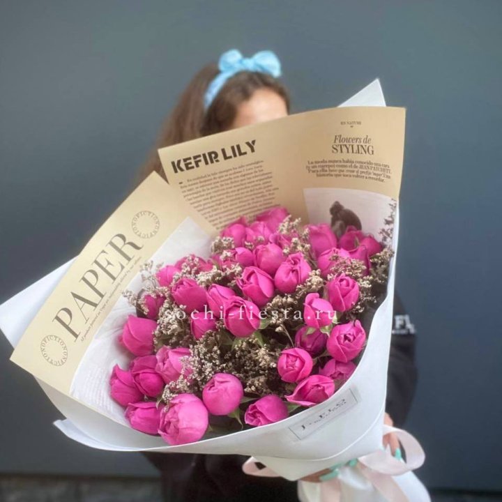 Пионовидные розы баблс №3 в Брянске