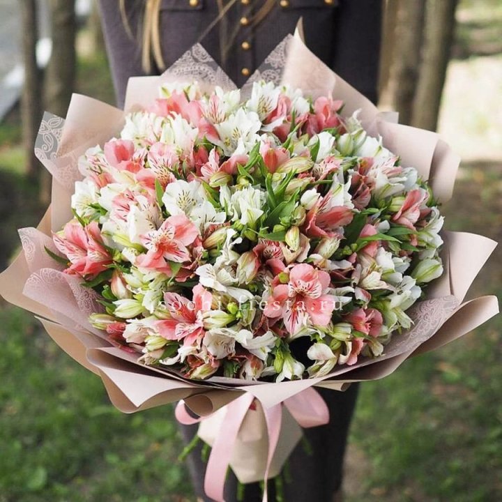 Букет альстромерий "ВАУ" в Брянске