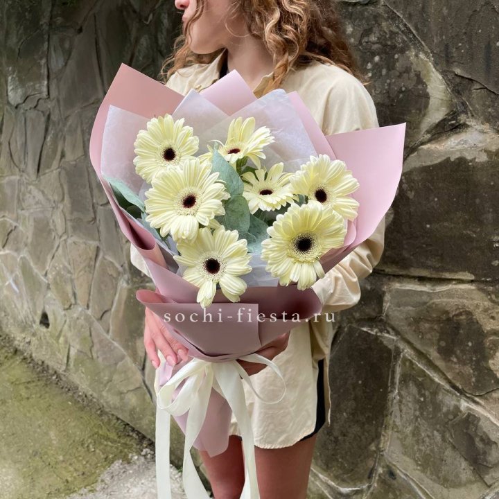 Букет голландских гербер  в Брянске