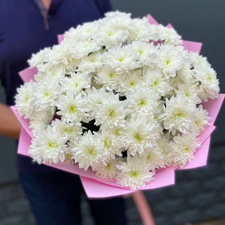  Букет 15 хризантем  в Брянске
