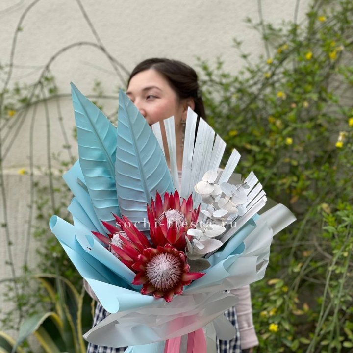 Букет из протеи "Клеопатра-2" в Брянске