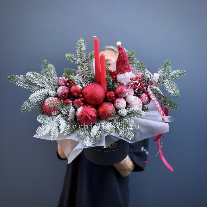 Композиция "Мери крисмас ред" в Брянске