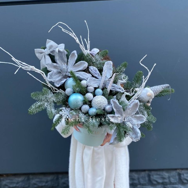 Композиция "Снежный цветок" в Брянске