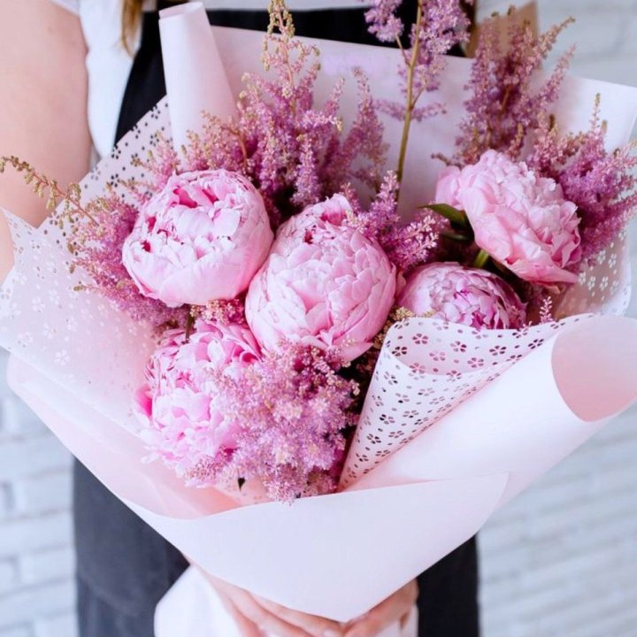 Букет пионов "Мелиса" в Брянске