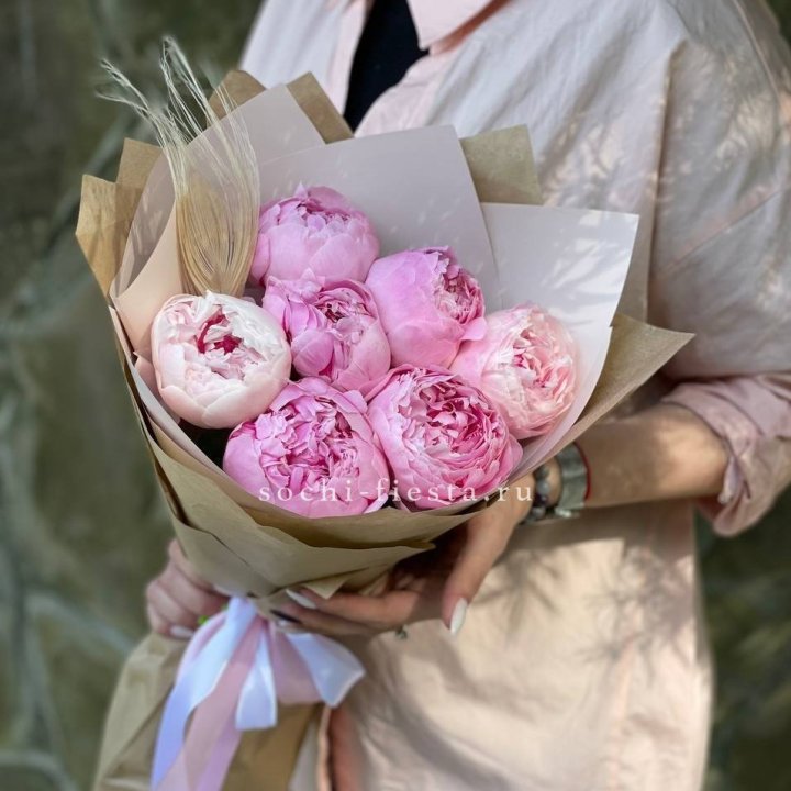 Букет пионов "Венди" в Брянске