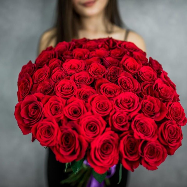 51 красная роза в Брянске
