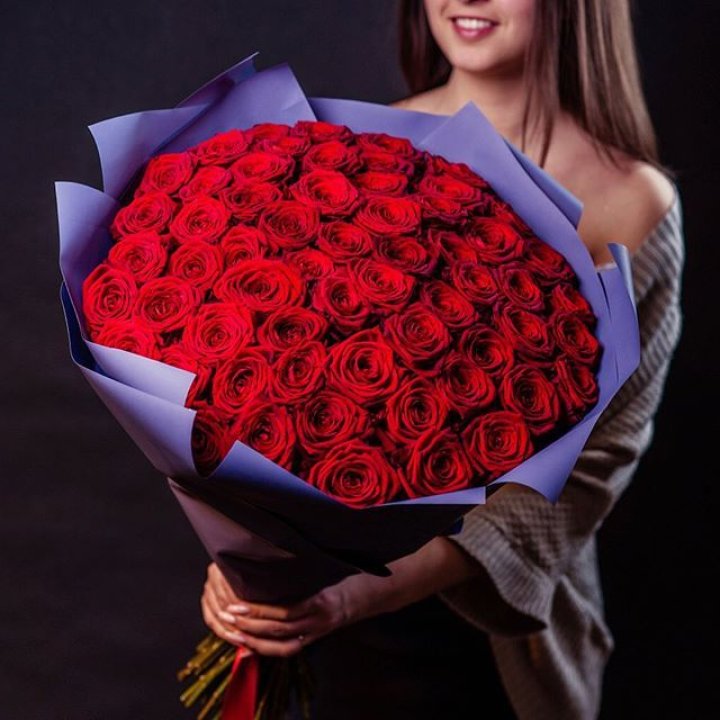 71 красная роза в Брянске