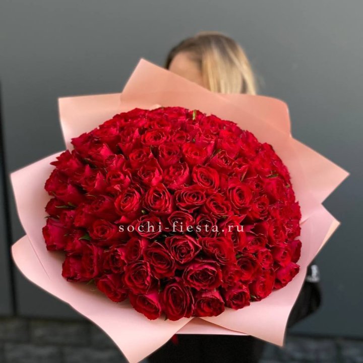 101 роза мадам ред в Брянске