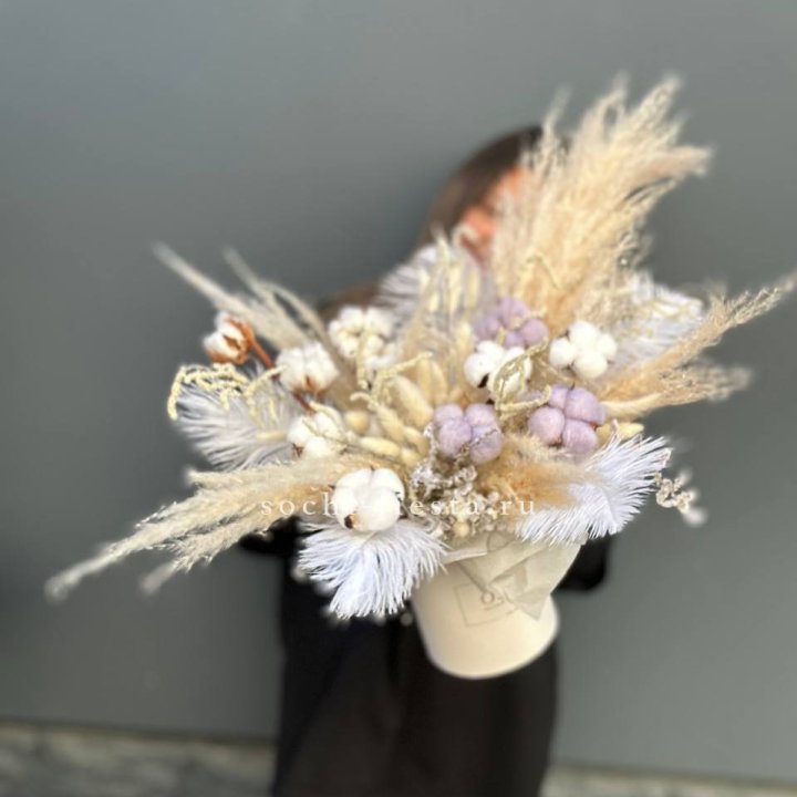 Авторский бокс с сухоцветами №3 в Брянске